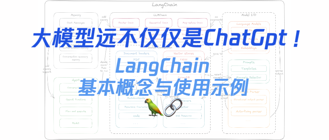 LLM远不仅仅是Chat Model——LangChain基本概念与使用示例